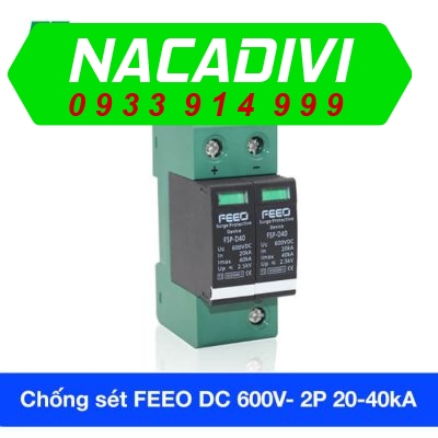 Chống sét lan truyền 600V 2P FEEO