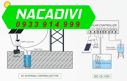 lắp đặt bơm năng lượng mặt trời