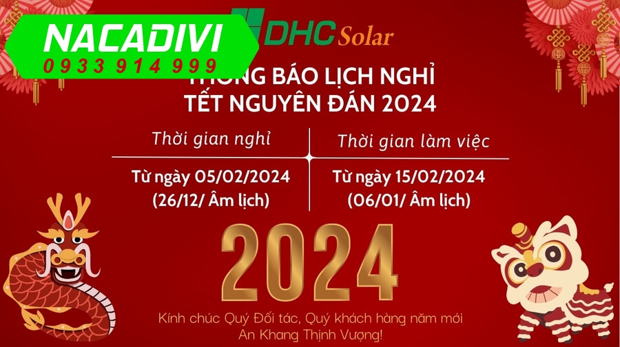 Lịch nghỉ tết nguyên đán 2024