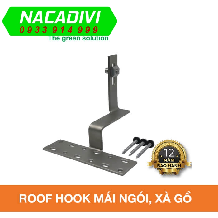 móc ngói pin mặt trời