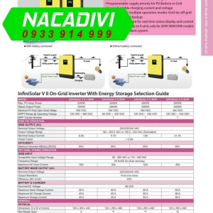 Inverter Off-grid 3kW | Voltronic Infinisolar V II 3kW