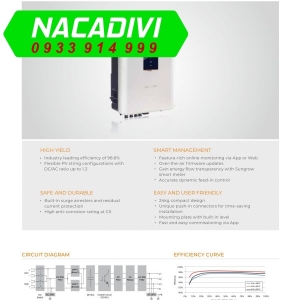 Biến tần Sungrow 15kW | Inverter Sungrow SG15KTL-M Biến tần Sungrow 15kW | Inverter Sungrow SG15KTL-M