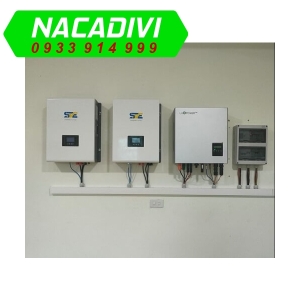Pin lưu trữ SVE 5000WM 51.2V-100Ah treo tường Pin lưu trữ SVE 5000WM 51.2V-100Ah treo tường